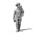 Naval Officer & Rating Pack 3 – 1:24 scale unpainted resin naval figures