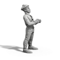 Naval Officer & Rating Pack 4 – 1:24 scale unpainted resin naval figures
