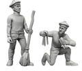 Naval Cleaning Crew – 1:24 scale unpainted resin naval figures