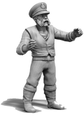 Historic Tug Crew Pack – 1:24 scale unpainted resin historic tug crew figures