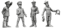 Naval Full Crew Pack 1 – 1:32 scale unpainted resin naval sailors