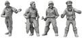 Fisherman Crew Pack – 1:32 scale unpainted resin model boat crew