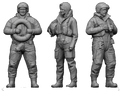 Lifeboat Crew Pack – 1:32 scale unpainted resin lifeboat figures