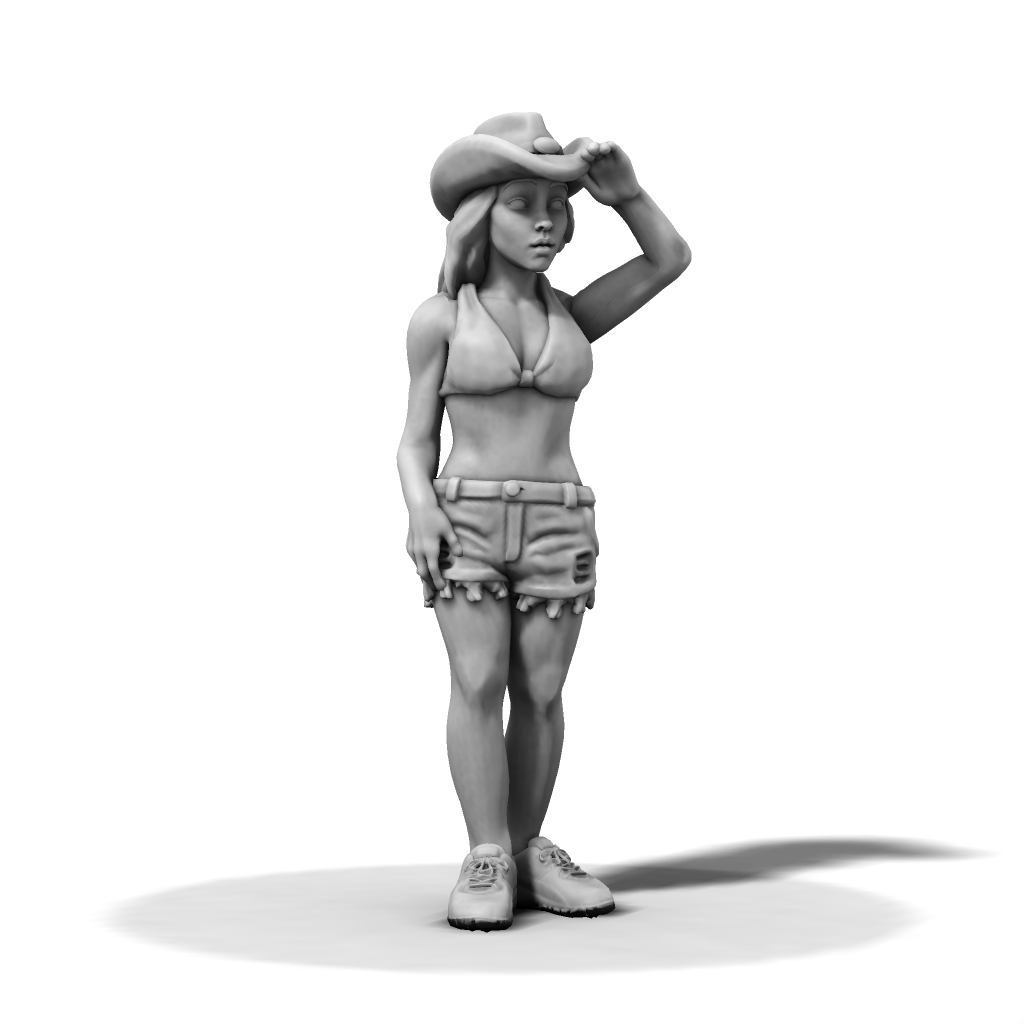 Civilian Boaters Pack – alternate 1:32 scale unpainted resin boating figure render